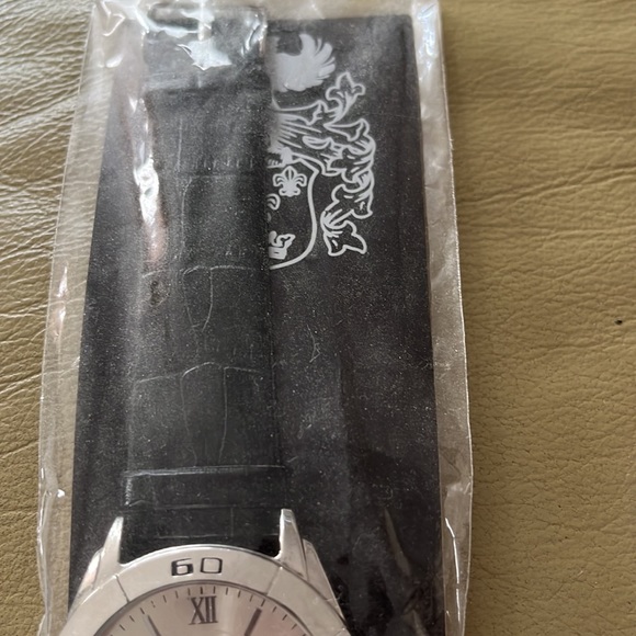 NIP! Eiger Watch with black leather strap. - Picture 2 of 4